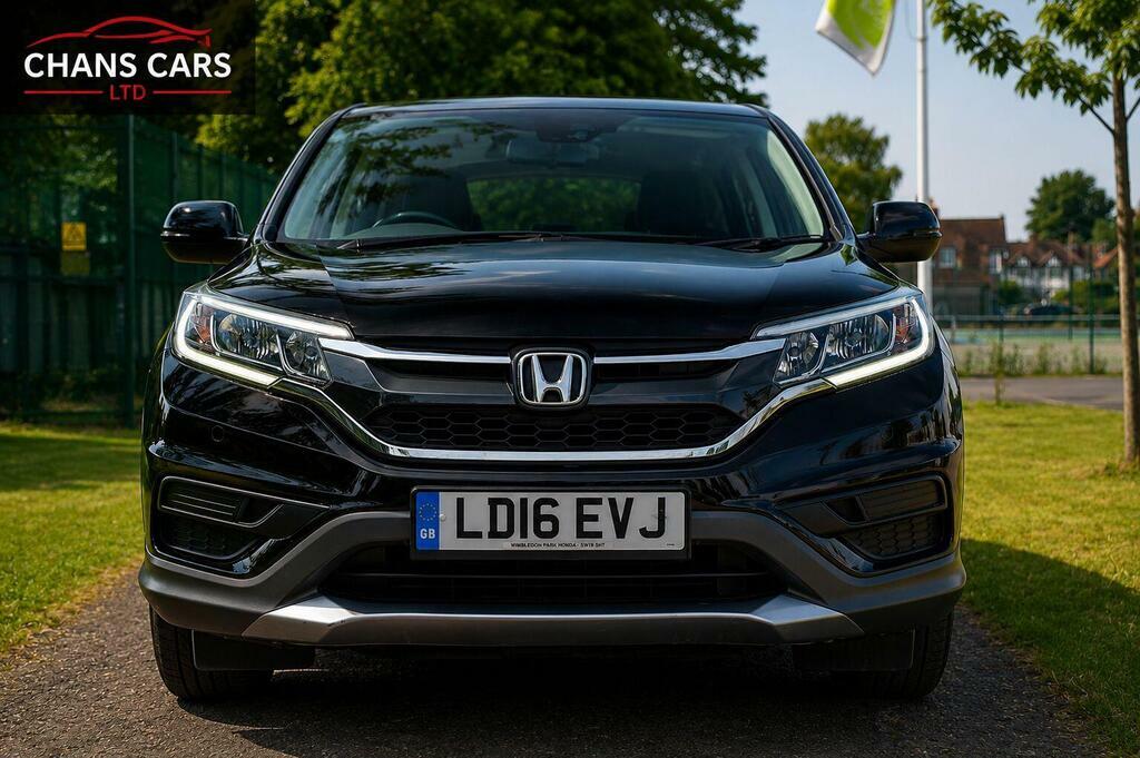 Honda Cr-V 2016 Honda Cr-v 2.0 I-vtec S Euro 6 Ss Black #2