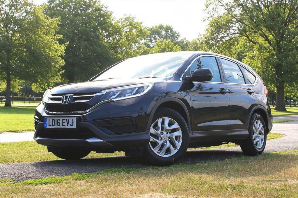 Honda Cr-V 2016 Honda Cr-v 2.0 I-vtec S Euro 6 Ss Black #6