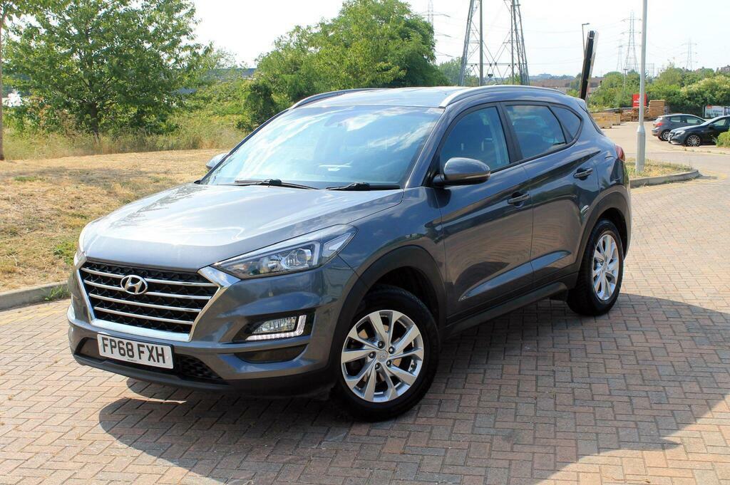 Hyundai Tucson 2018 Hyundai Tucson 1.6 Gdi Se Nav Suv FP68FXH Grey #4