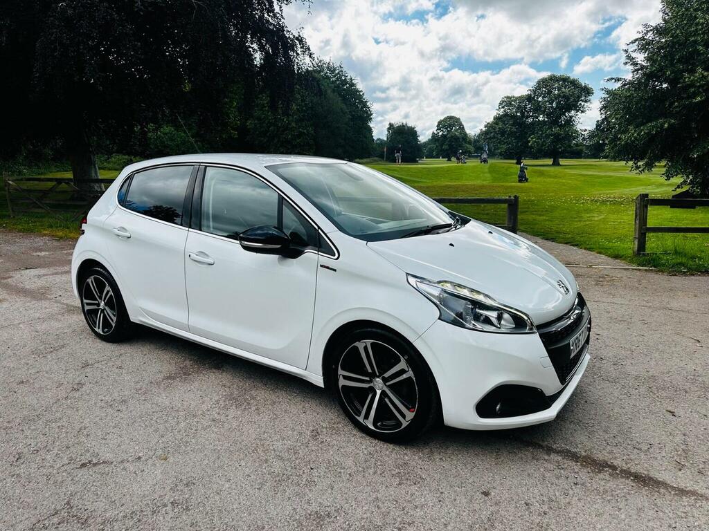 Peugeot 208 1.6 Bluehdi Gt Line Euro 6 Ss White #6