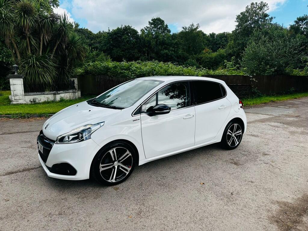 Peugeot 208 1.6 Bluehdi Gt Line Euro 6 Ss White #2