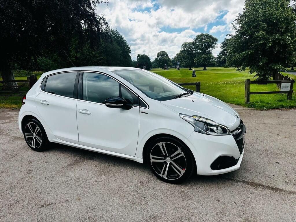 Peugeot 208 1.6 Bluehdi Gt Line Euro 6 Ss White #3