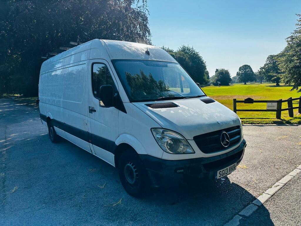 Mercedes-Benz Sprinter 2.1 313 Cdi Rwd L3 H3 White #4