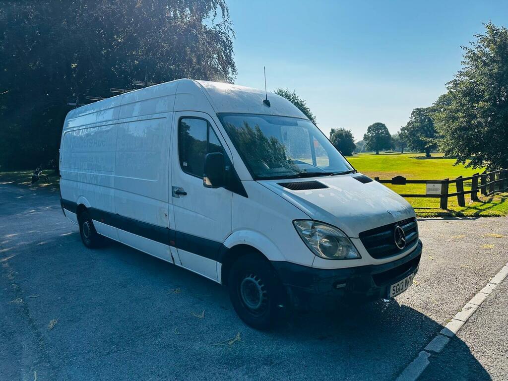 Mercedes-Benz Sprinter 2.1 313 Cdi Rwd L3 H3 White #5