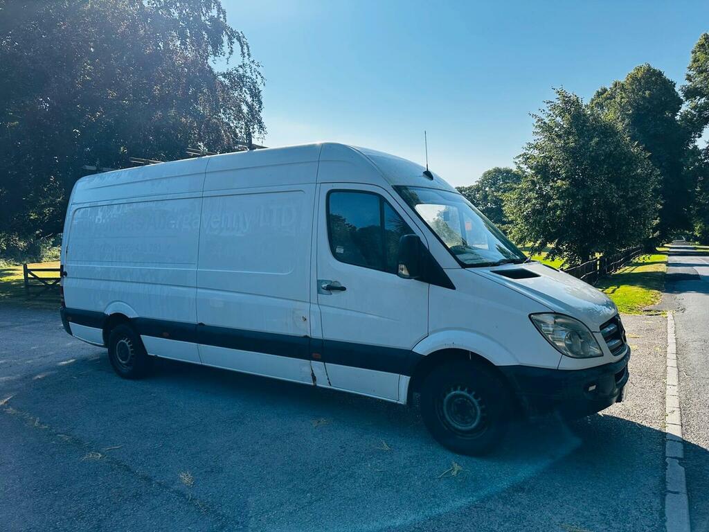 Mercedes-Benz Sprinter 2.1 313 Cdi Rwd L3 H3 White