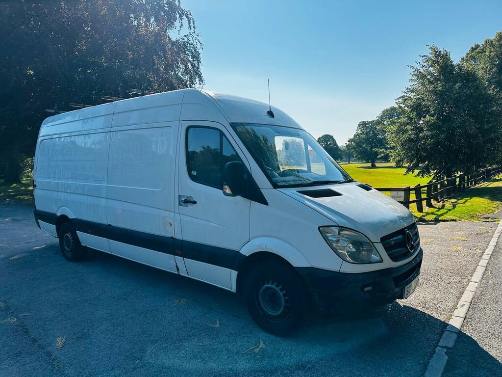 Mercedes-Benz Sprinter 2.1 313 Cdi Rwd L3 H3 White #6
