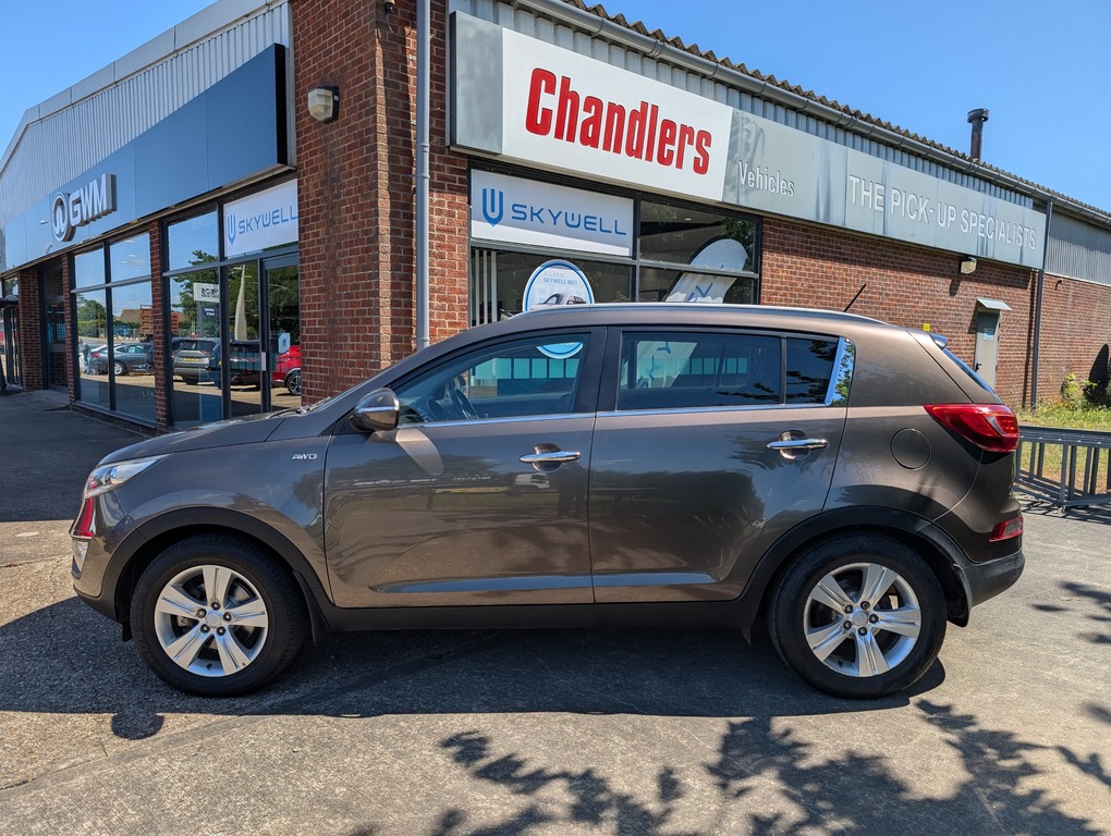 Kia Sportage 2.0 Crdi Kx-2 Suv Awd Euro 5 13 KE13EWM Brown #4