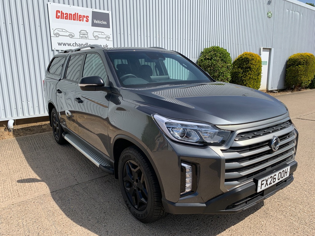 SsangYong Musso 2.2D Saracen Pickup Double Cab 4Wd Grey #5
