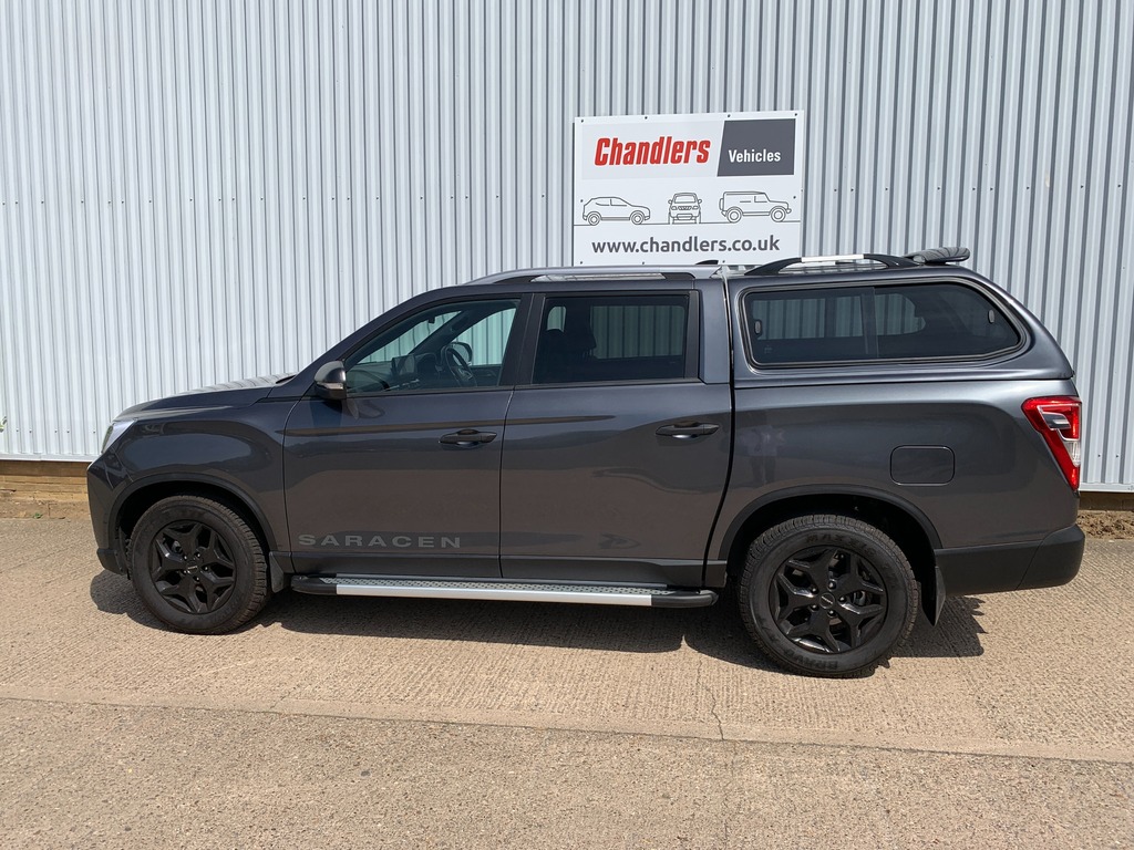 SsangYong Musso 2.2D Saracen Pickup Double Cab 4Wd Grey #4