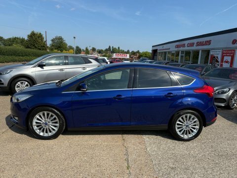 Ford Focus 1.5 Tdci Titanium YF64KXS Blue #4