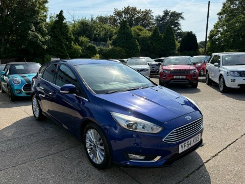 Ford Focus 1.5 Tdci Titanium YF64KXS Blue #3