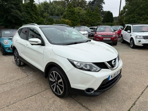 Nissan Qashqai 1.6 Dci Tekna MJ15GUF White #3