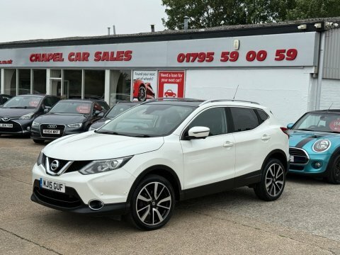 Nissan Qashqai 1.6 Dci Tekna White