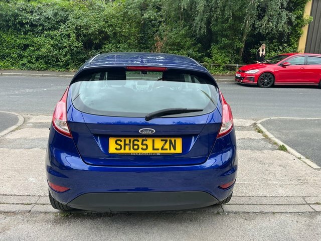 Ford Fiesta 2015 1.25 Zetec Hatchback Euro 6 Blue #5