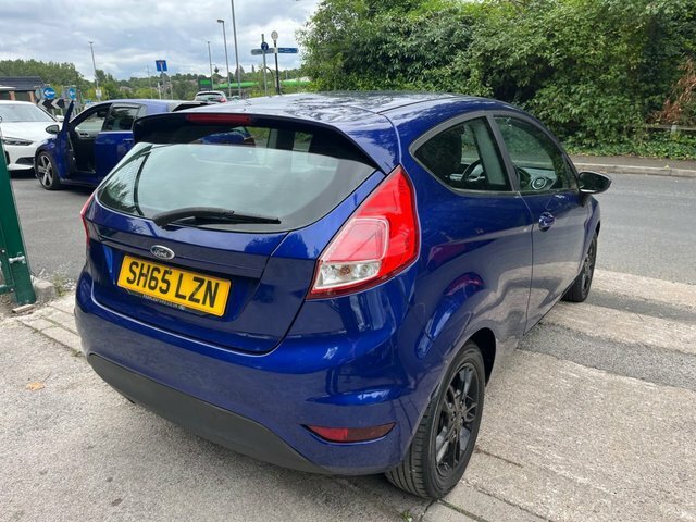 Ford Fiesta 2015 1.25 Zetec Hatchback Euro 6 Blue #6