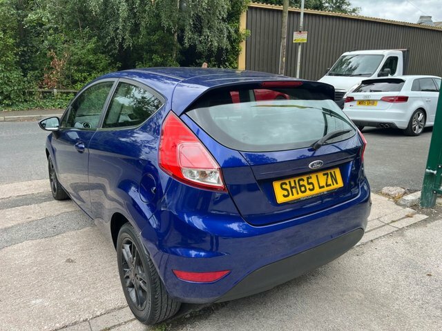 Ford Fiesta 2015 1.25 Zetec Hatchback Euro 6 Blue #4