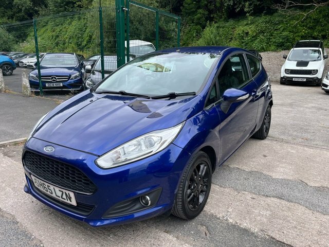 Ford Fiesta 2015 1.25 Zetec Hatchback Euro 6 Blue #2