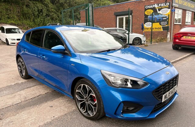 Ford Focus 2019 1.5T Ecoboost St-line X Hatchback Blue