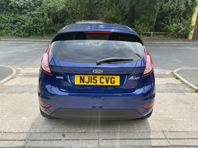 Ford Fiesta 2015 1.0T Ecoboost Zetec Hatchback Manu Blue #4