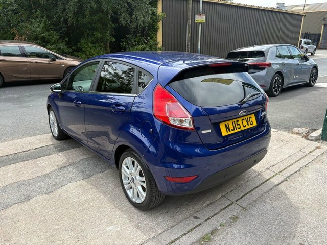 Ford Fiesta 2015 1.0T Ecoboost Zetec Hatchback Manu Blue #5