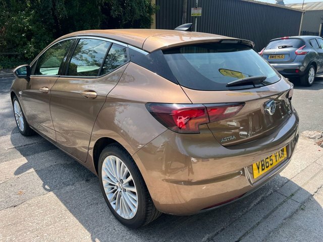 Vauxhall Astra 2015 1.6 Cdti Blueinjection Elite Nav Hatchback YB65VXM Brown #5