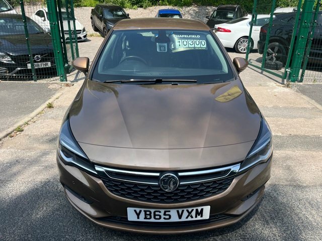 Vauxhall Astra 2015 1.6 Cdti Blueinjection Elite Nav Hatchback YB65VXM Brown #2