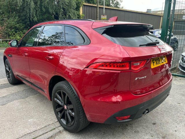 Jaguar F-Pace 2018 2.0 P250i R-sport Suv Awd Eur Red #4