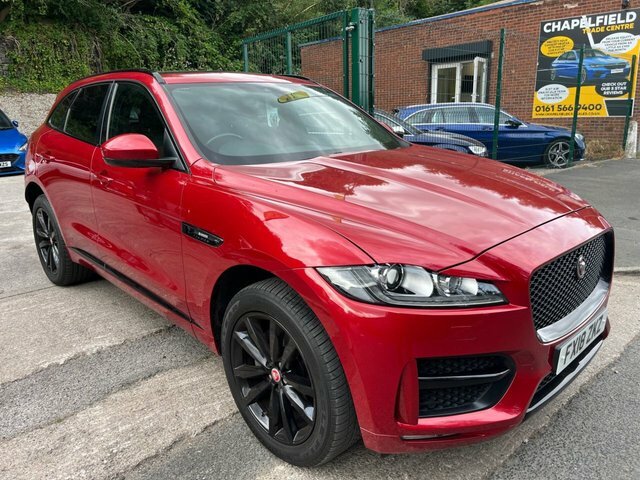 Jaguar F-Pace 2018 2.0 P250i R-sport Suv Awd Eur Red