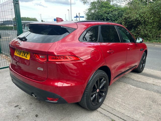 Jaguar F-Pace 2018 2.0 P250i R-sport Suv Awd Eur Red #6
