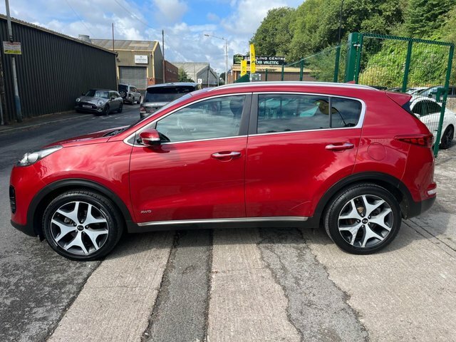 Kia Sportage 2016 2.0 Crdi Gt-line Suv Awd Eu Red #4