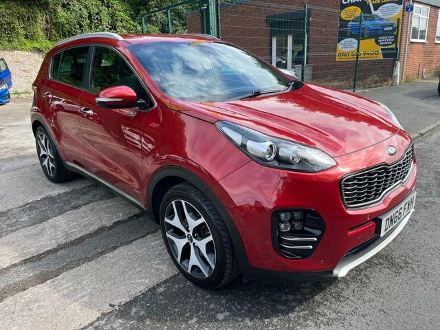 Kia Sportage 2016 2.0 Crdi Gt-line Suv Awd Eu Red