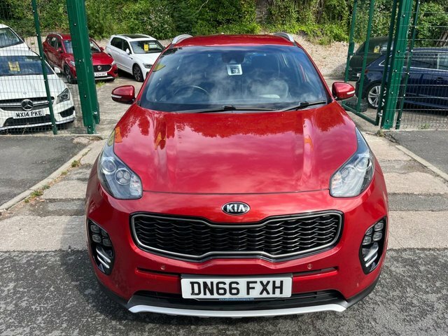 Kia Sportage 2016 2.0 Crdi Gt-line Suv Awd Eu Red #2