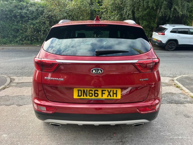 Kia Sportage 2016 2.0 Crdi Gt-line Suv Awd Eu Red #6