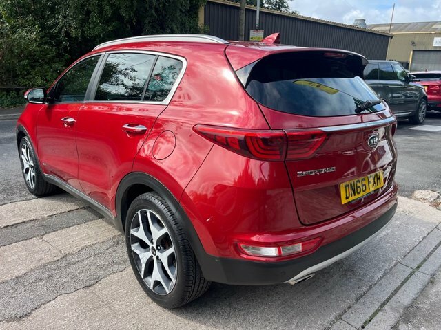 Kia Sportage 2016 2.0 Crdi Gt-line Suv Awd Eu Red #5