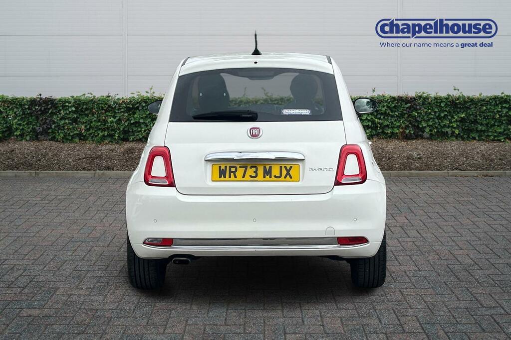 Fiat 500 Mhev 1.0 WR73MJX White #4