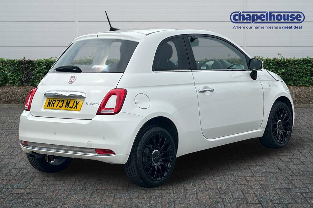 Fiat 500 Mhev 1.0 WR73MJX White #3