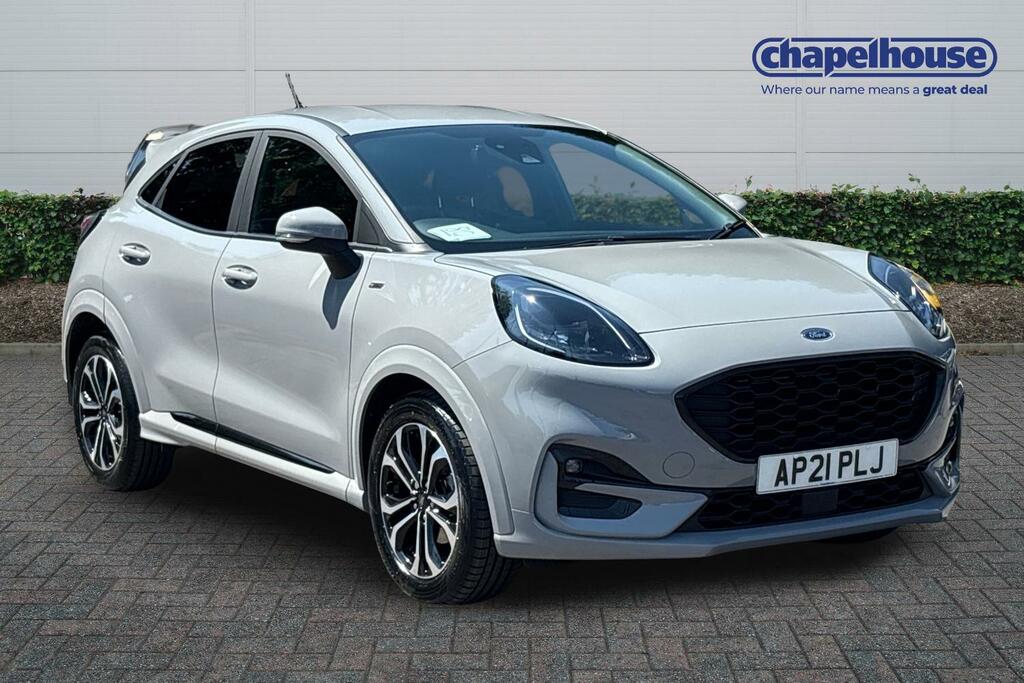 Ford Puma St-line Mhev 1.0 AP21PLJ Grey