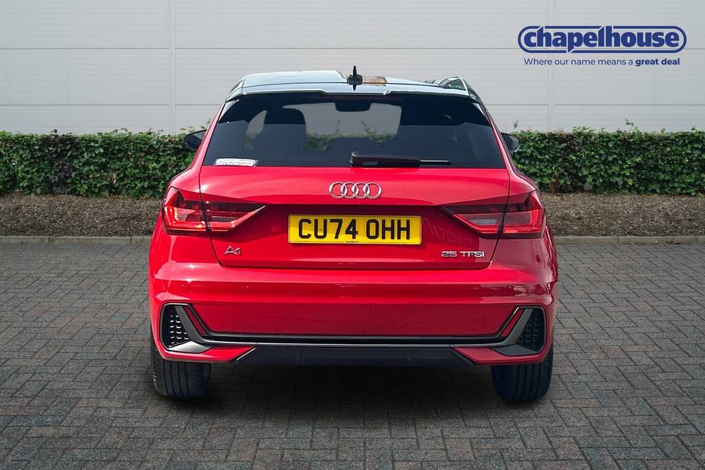 Audi A1 Sportback 25 Tfsi S Line 1.0 CU74OHH Red #4