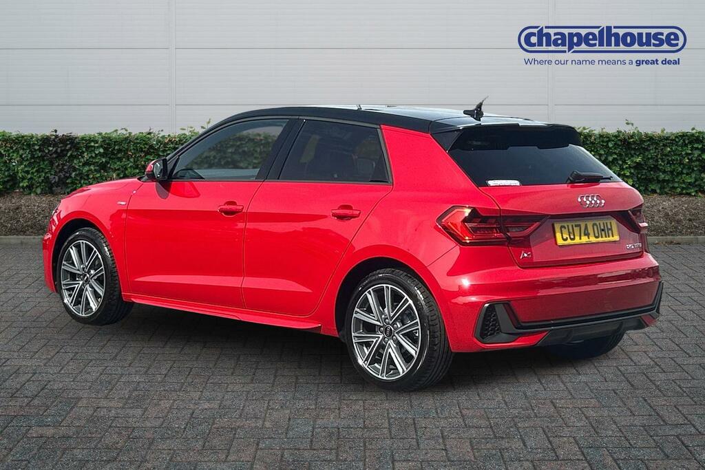 Audi A1 Sportback 25 Tfsi S Line 1.0 CU74OHH Red #5