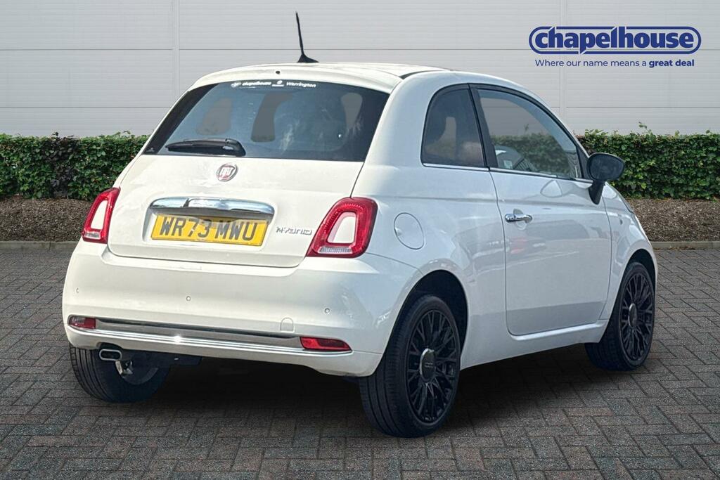 Fiat 500 Mhev 1.0 WR73MWU White #3