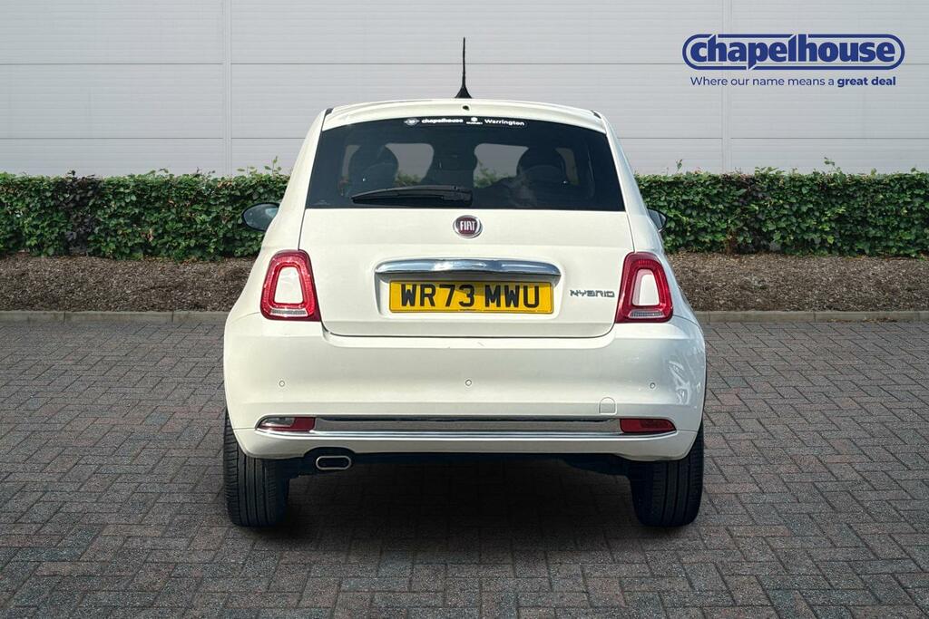 Fiat 500 Mhev 1.0 WR73MWU White #4