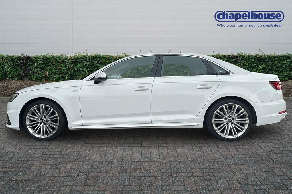 Audi A4 S Line 35 Tfsi 2.0 White #6