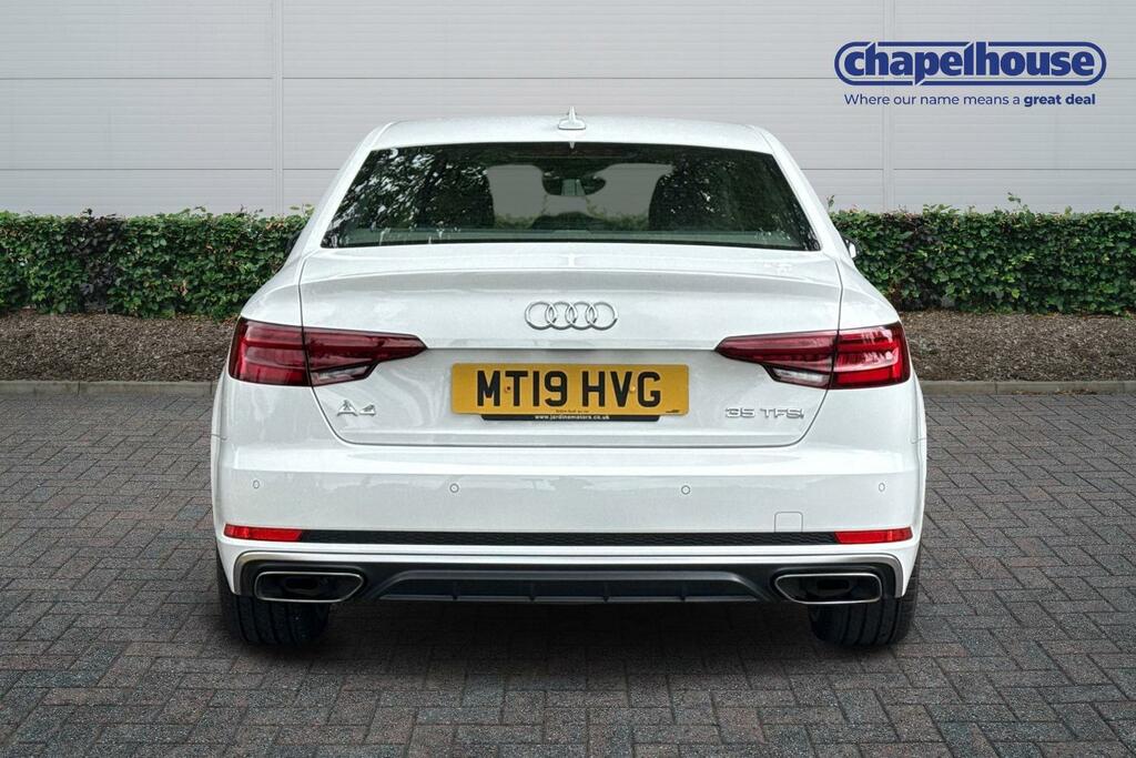 Audi A4 S Line 35 Tfsi 2.0 White #4