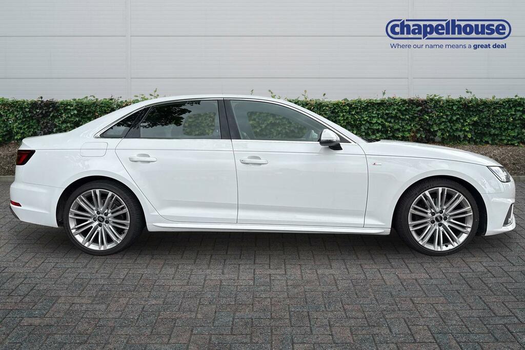 Audi A4 S Line 35 Tfsi 2.0 White #2
