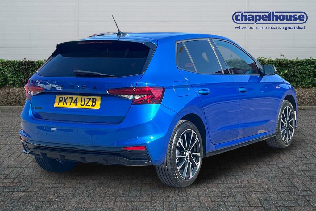Skoda Fabia Monte Carlo Edition Tsi S-a 1.0 PK74UZB Blue #3