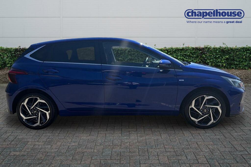 Hyundai I20 Premium Mhev Tdgi 1.0 RF22LYH Blue #2