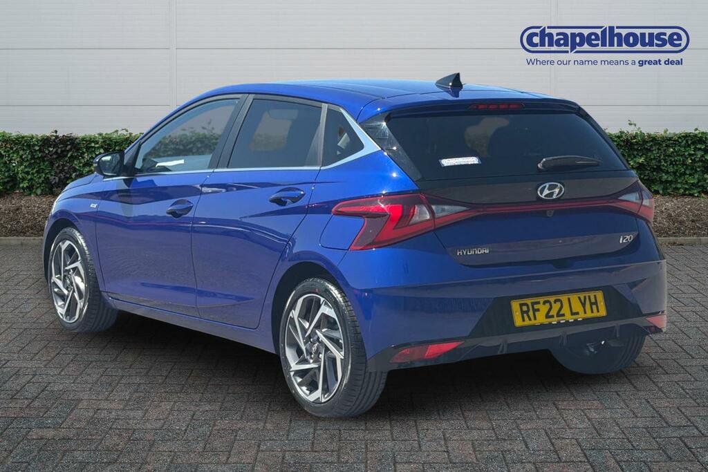 Hyundai I20 Premium Mhev Tdgi 1.0 RF22LYH Blue #5