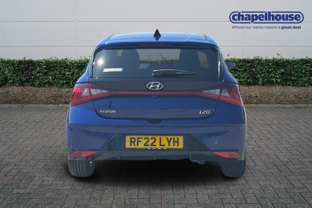 Hyundai I20 Premium Mhev Tdgi 1.0 RF22LYH Blue #4