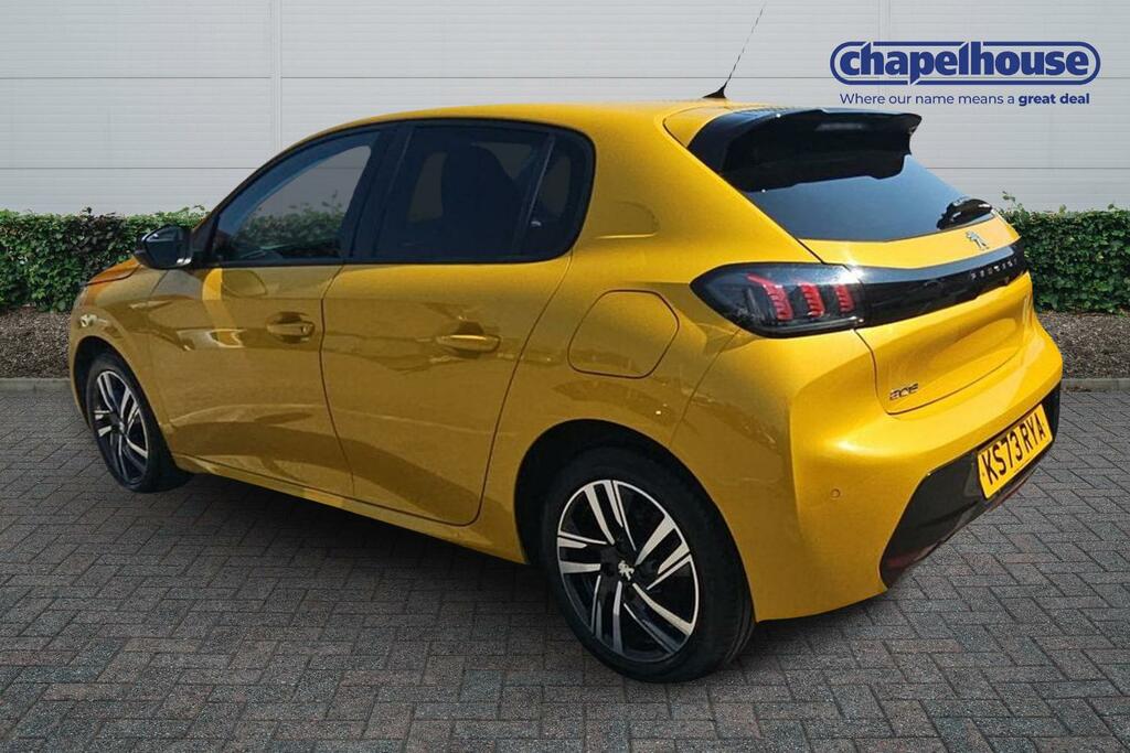 Peugeot 208 Allure Premium Puretech Ss 1.2 KS73RYA Yellow #5