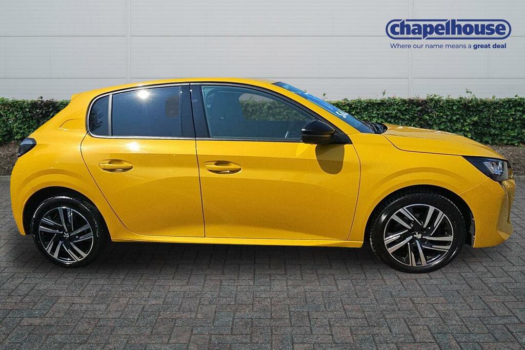 Peugeot 208 Allure Premium Puretech Ss 1.2 KS73RYA Yellow #2